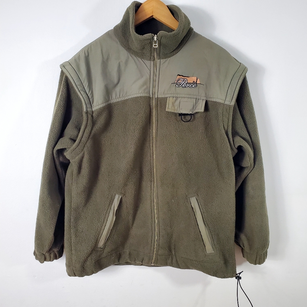 Canadian full Zip Pullover Fleece Lined Sweater-Jacket Casual